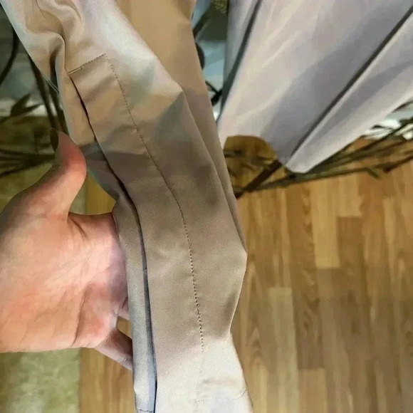 Zuda Tan Work Pant with Snap Detail Small - Picture 9 of 10